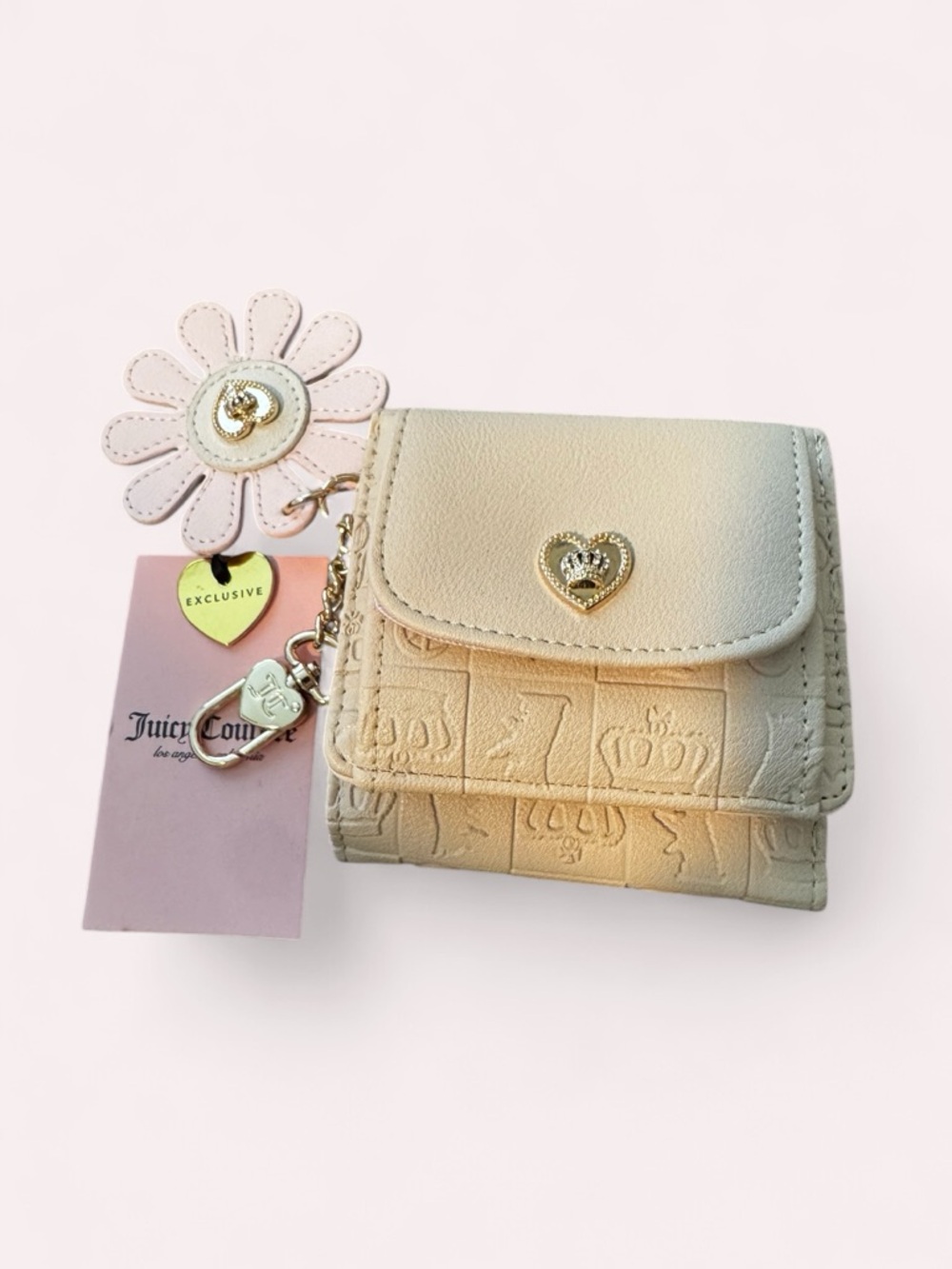 Juicy Couture Envelope Flap Bifold Wallet